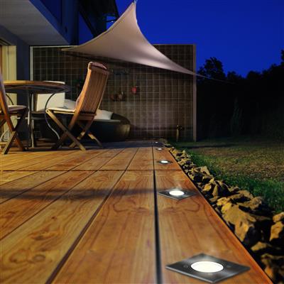 Smartwares 01.586.20 LED outdoor ground spotlight 5000.459