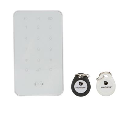 Smartwares 10.016.62 Kabellose Touch-Tastatur mit RFID-Karten SA78C