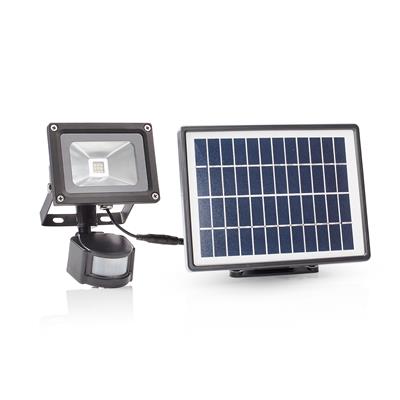 Smartwares 10.048.14 Projecteur de sécurité solaire SFL-180-MS