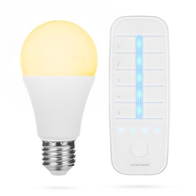 Smartwares 10.049.50 Slimme bulb + afstandsbediening - variable wit HW1600R